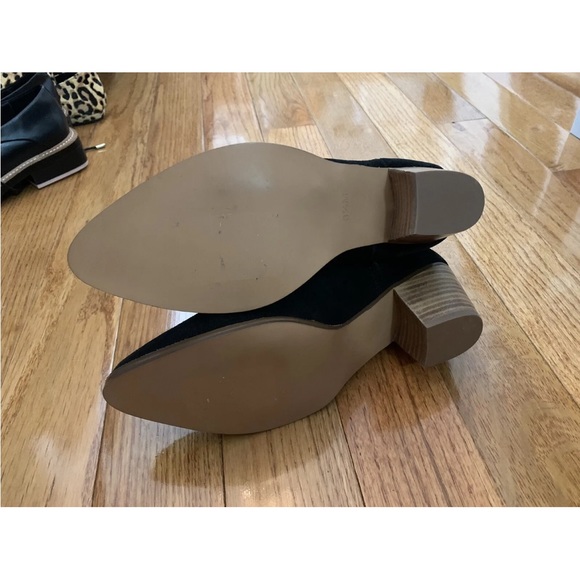 Matisse Black suede Booties Size 8.5 - Picture 6 of 9